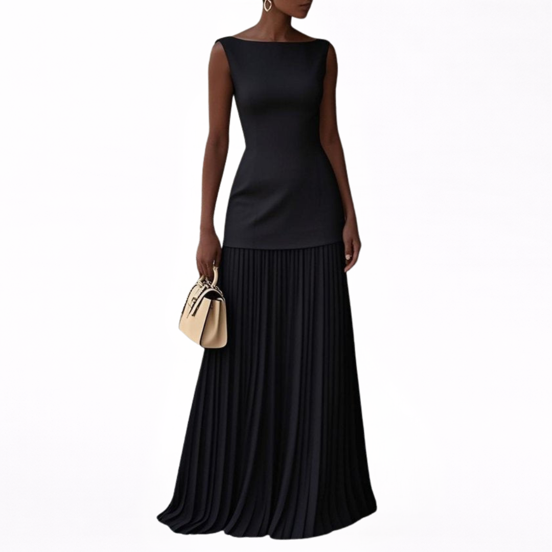 Celeste | Maxi Pliseerattu Mekko