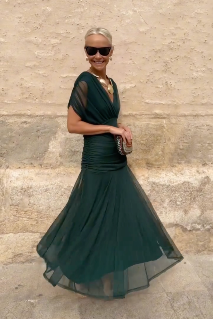 Elegantti Silkkimekko - Maison Claire et Sylvie
