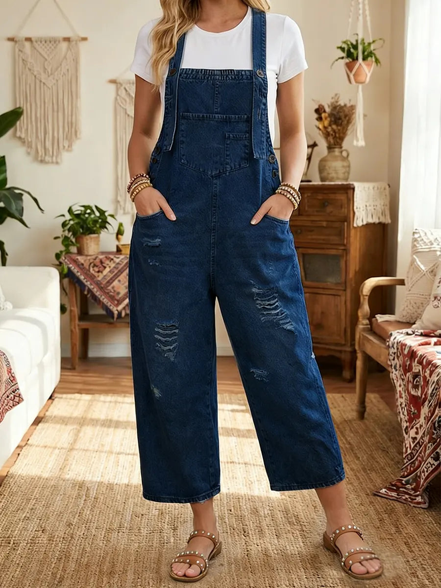 Aurevia | Vintage-ilmeinen Denim-haalari