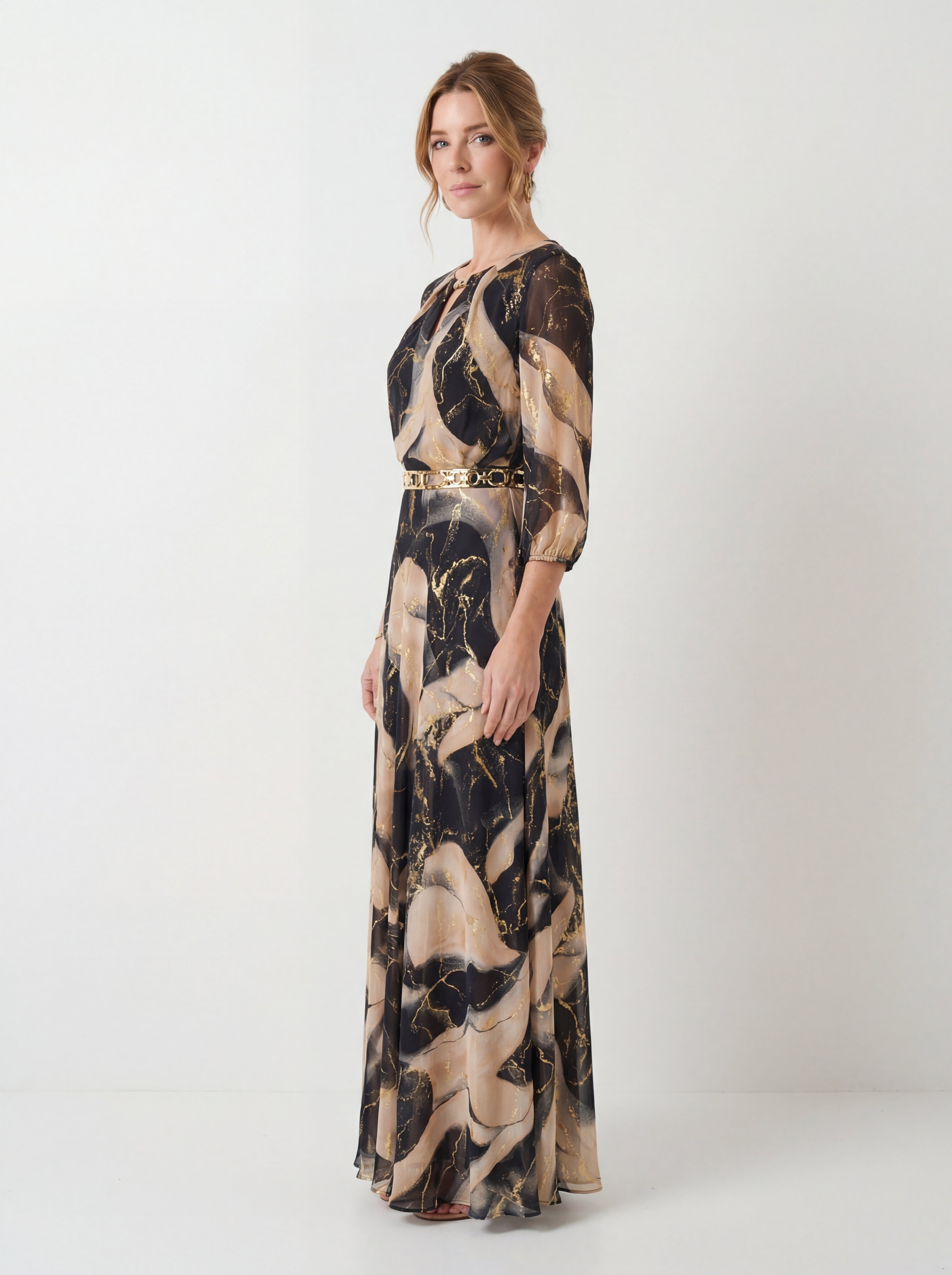 Painettu Hame - Eleganssia ja Sophistikoituneisuutta