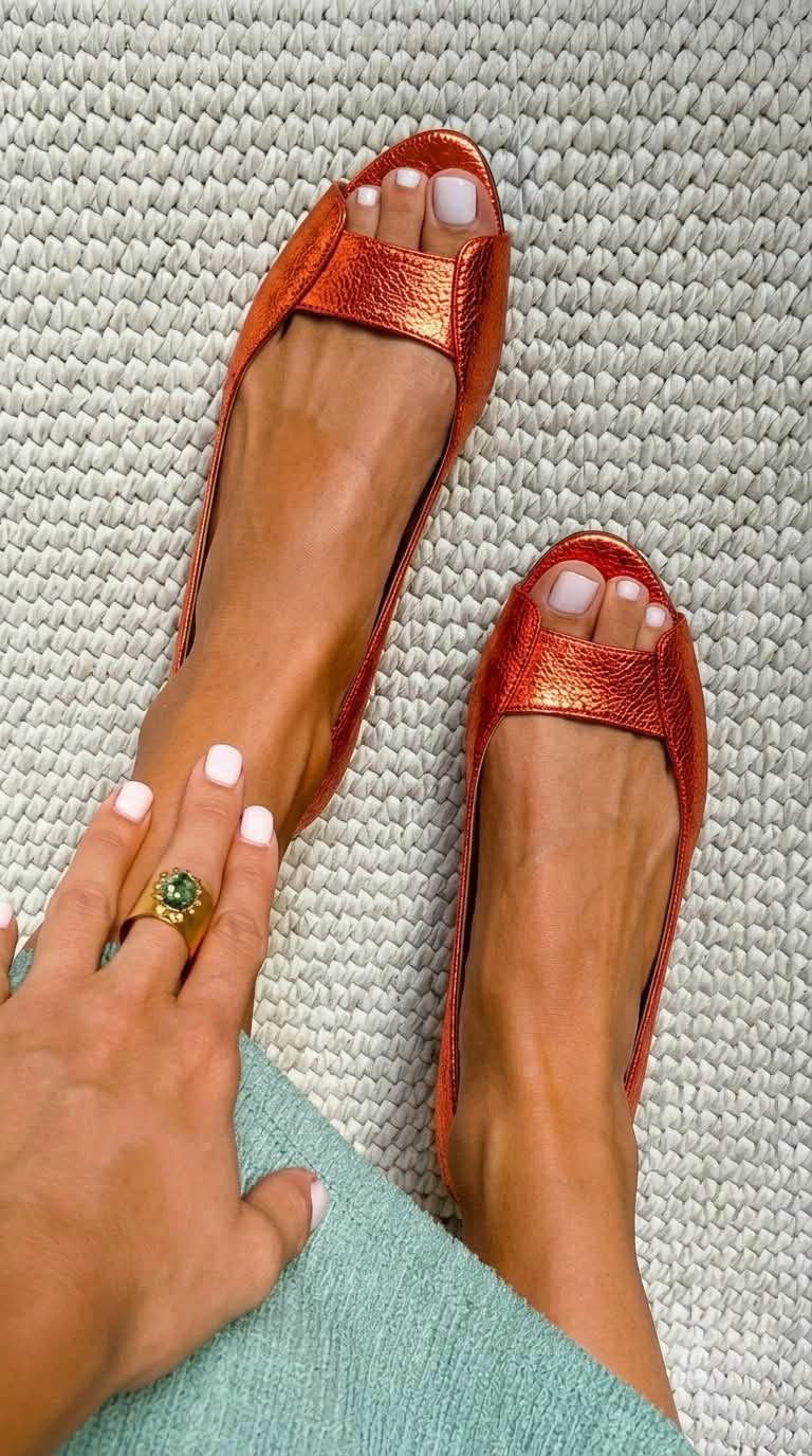 Adelina™ | Kultaiset Mukavuus Chic Sandalit