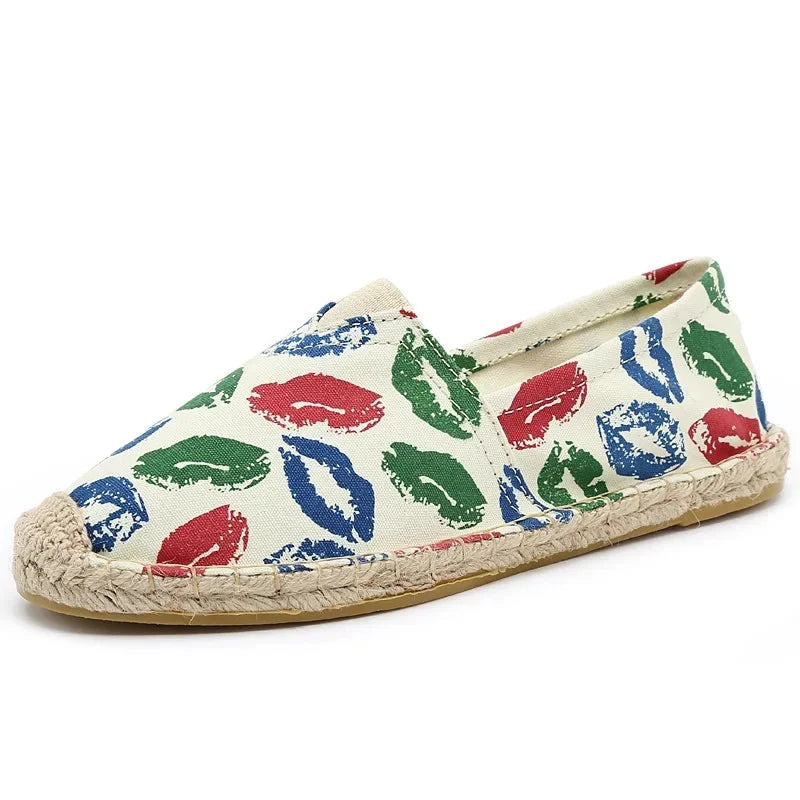 Elegantit kanvas-espadrillit