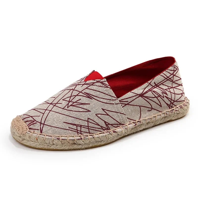 Elegantit kanvas-espadrillit