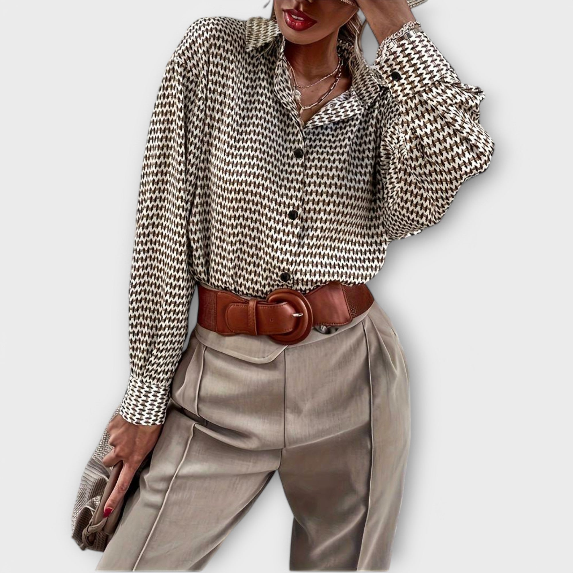 Ashley - Vintage pitkähihainen paita