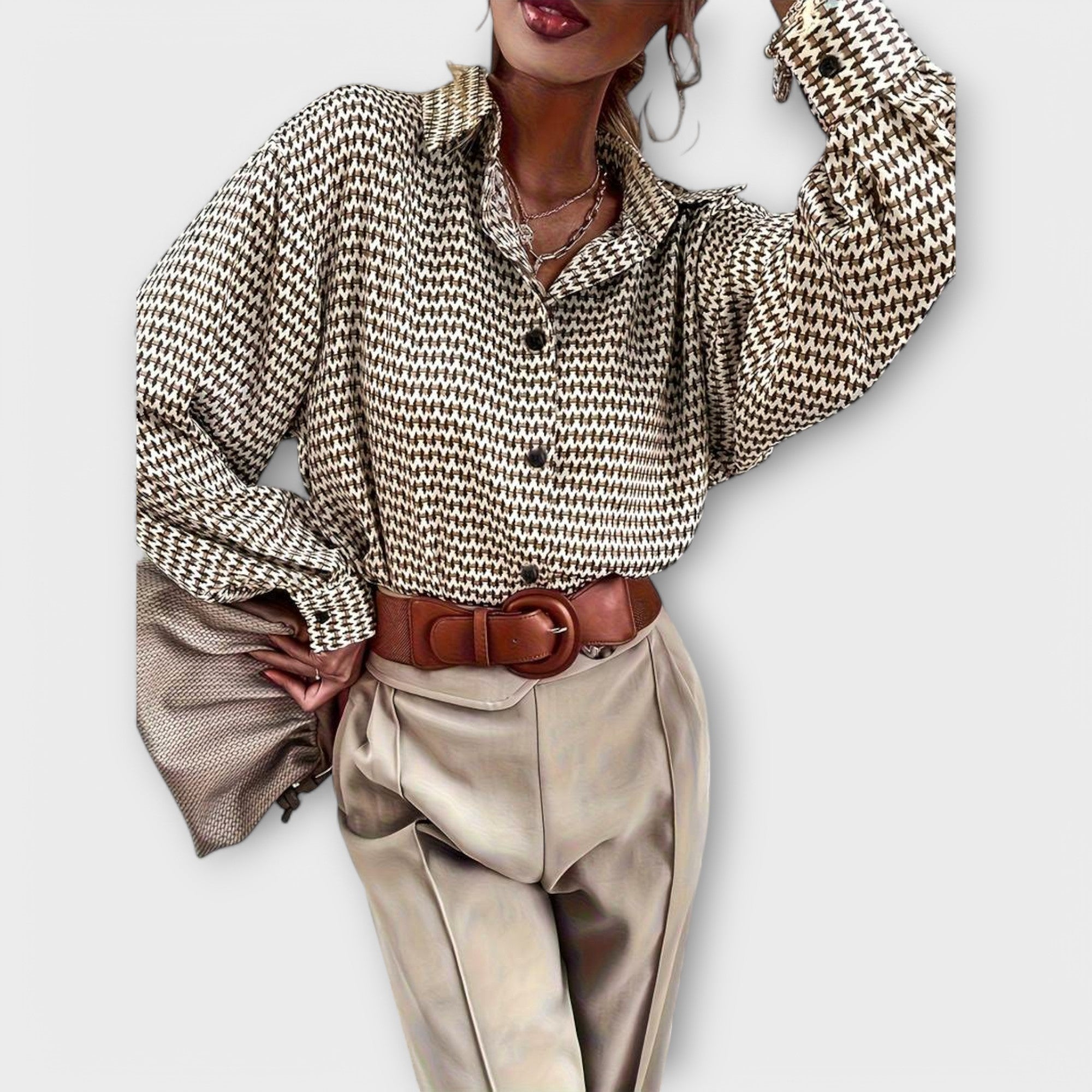 Ashley - Vintage pitkähihainen paita