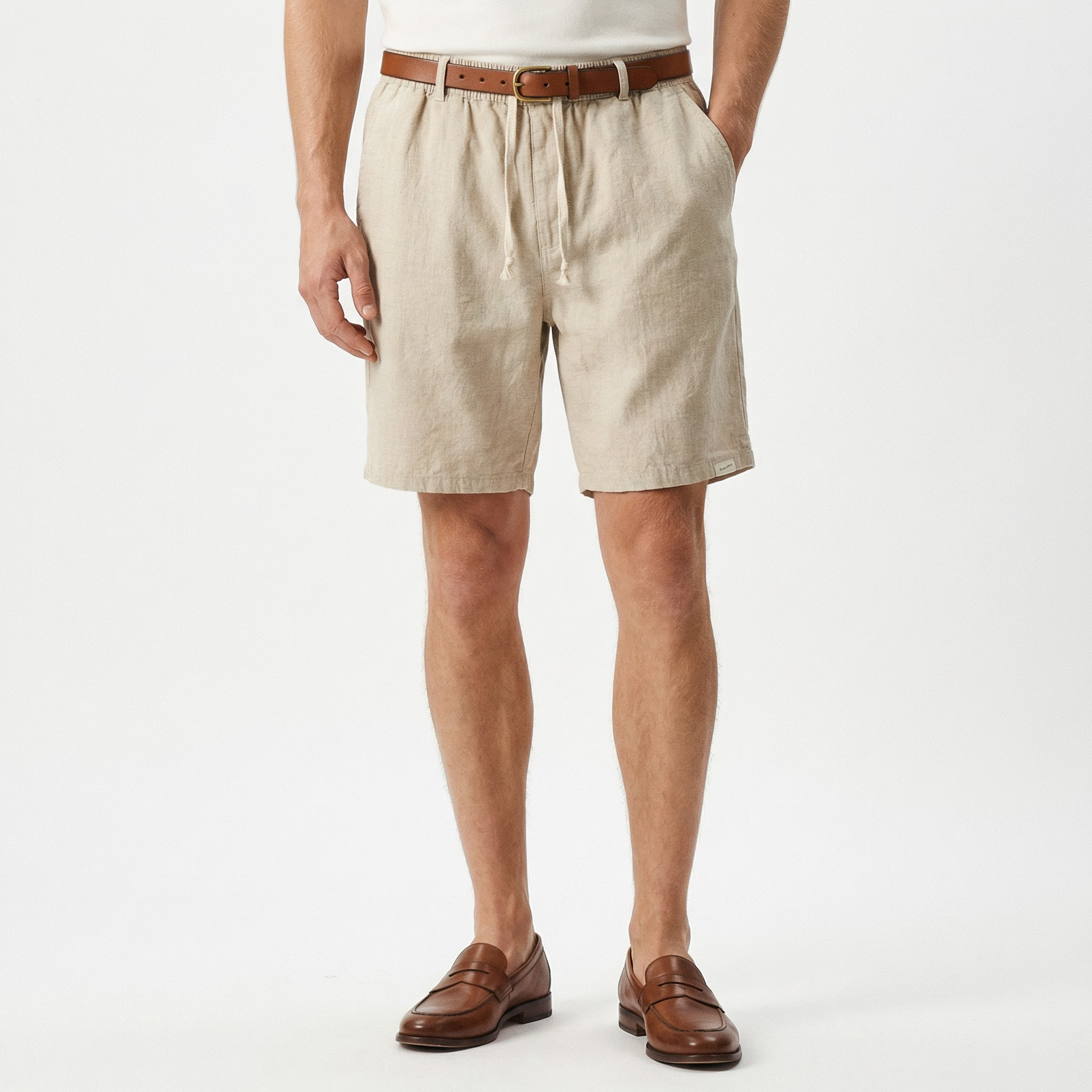 Japanilaistyyliset puuvillaiset shortsit