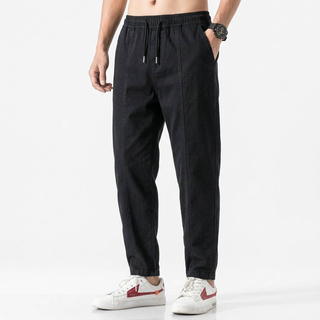 Maison Valdore | Miesten leveälahkeiset jogger-housut