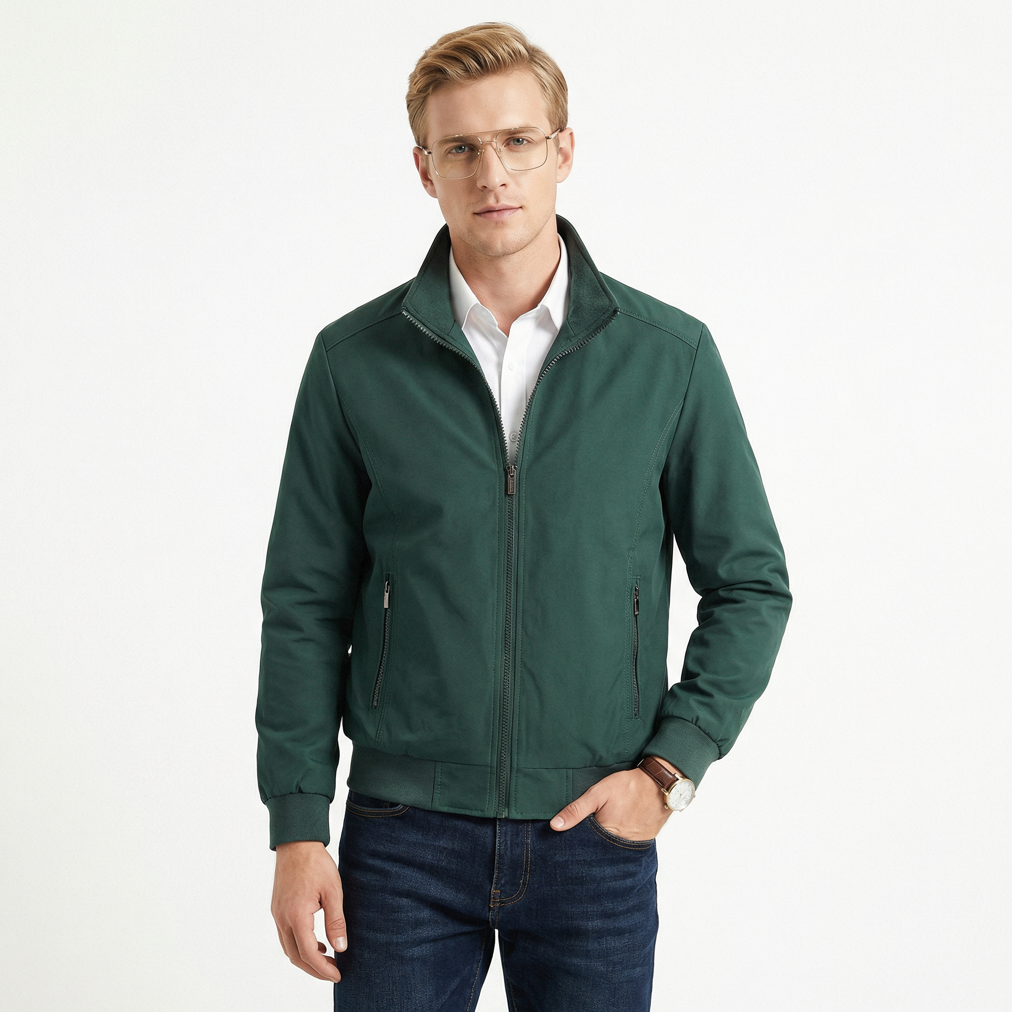 Henry | Miesten pomppuhihainen bomber-takki