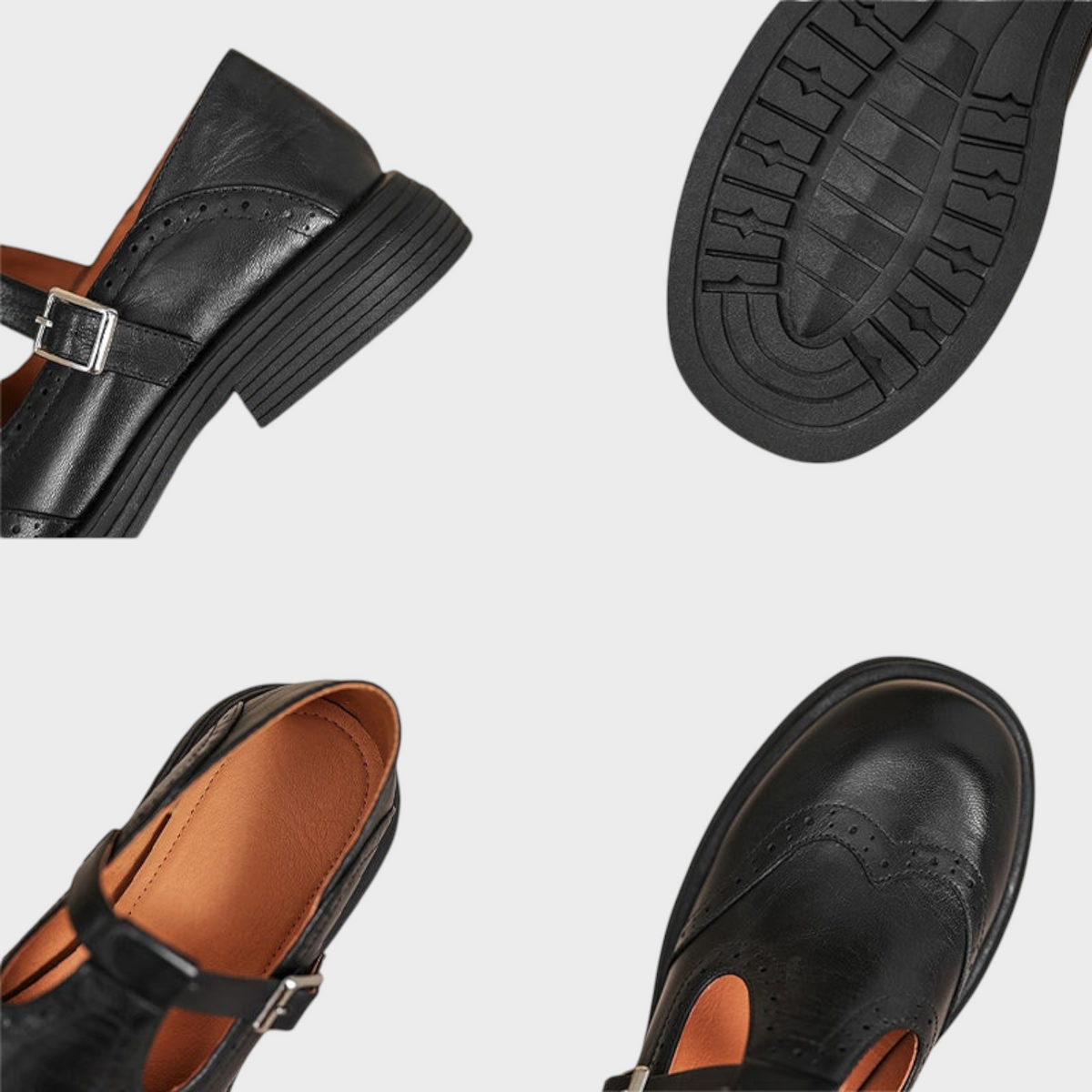 CAPITULINO | Elegantit nahkaiset Mary Jane - Kengät
