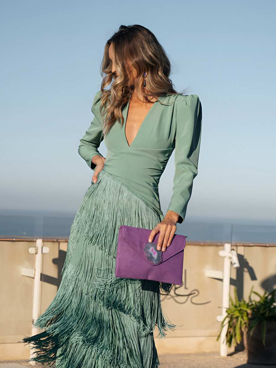 Elegantti Helma Frangeilla - Maison Claire ja Sylvie