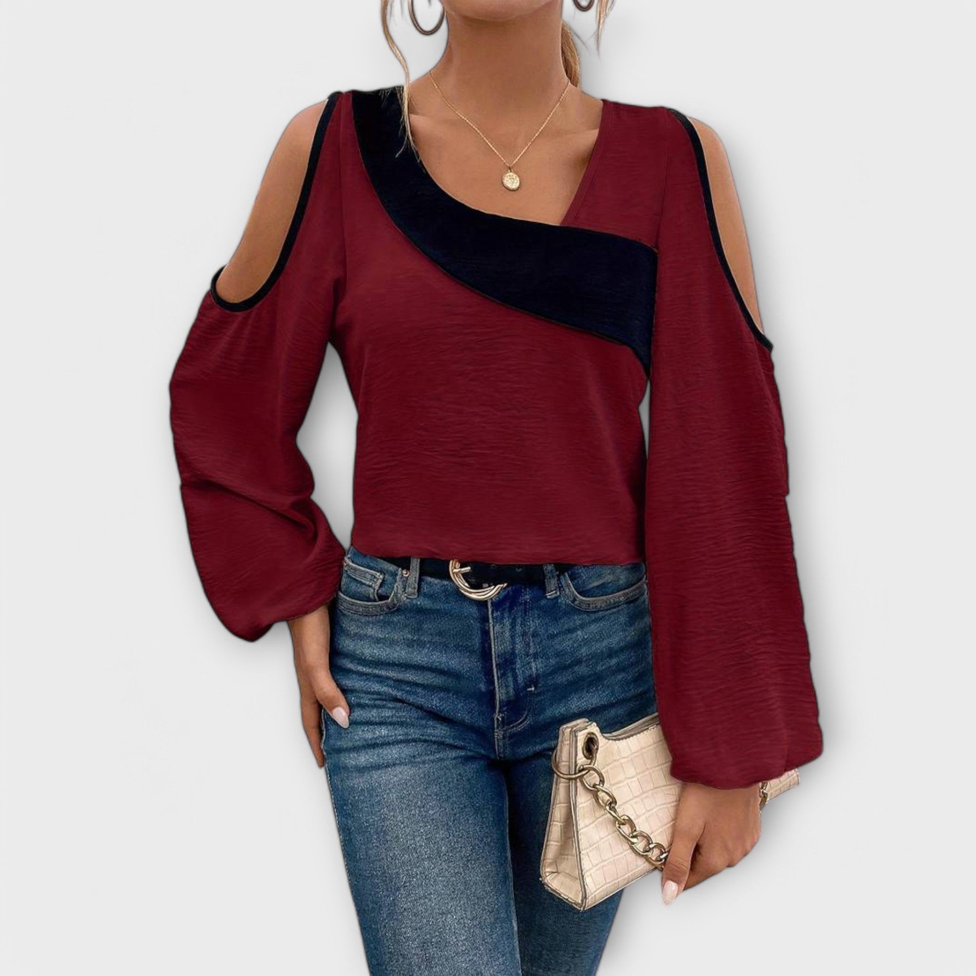 Scarlett - Naisipusero neljän kulmion kaula-aukolla