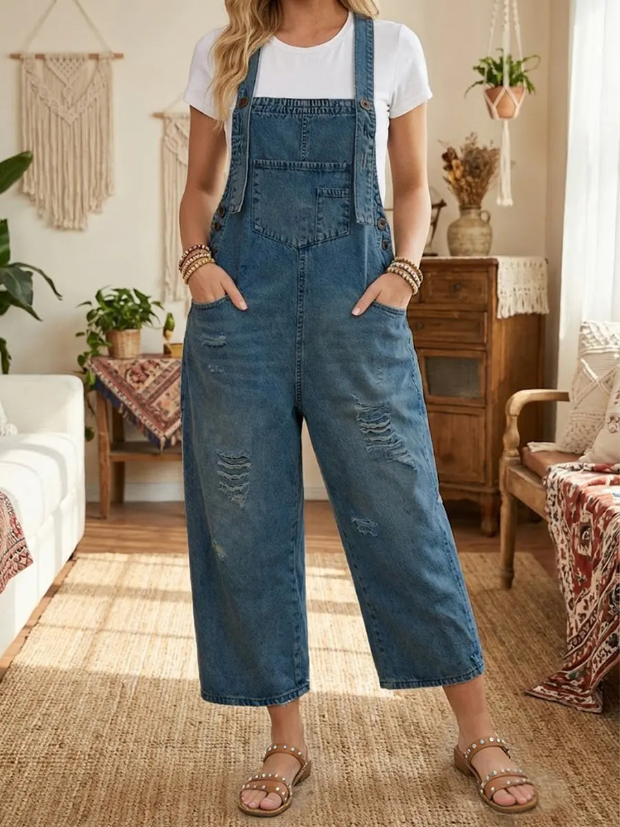 Aurevia | Vintage-ilmeinen Denim-haalari