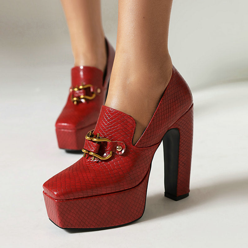 Alessia Platform-Korkokengät