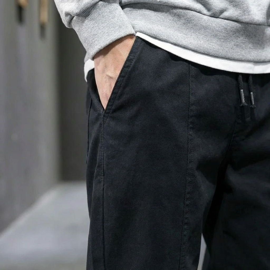 Maison Valdore | Miesten leveälahkeiset jogger-housut