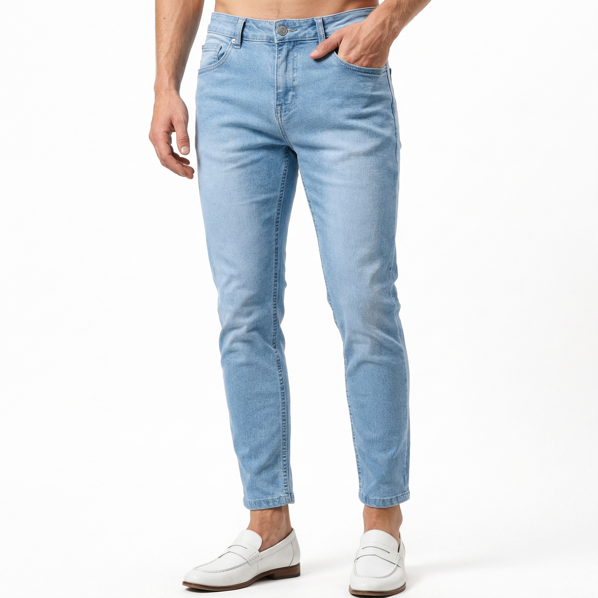 Andrew | Miehesten Slim Fit -farkut