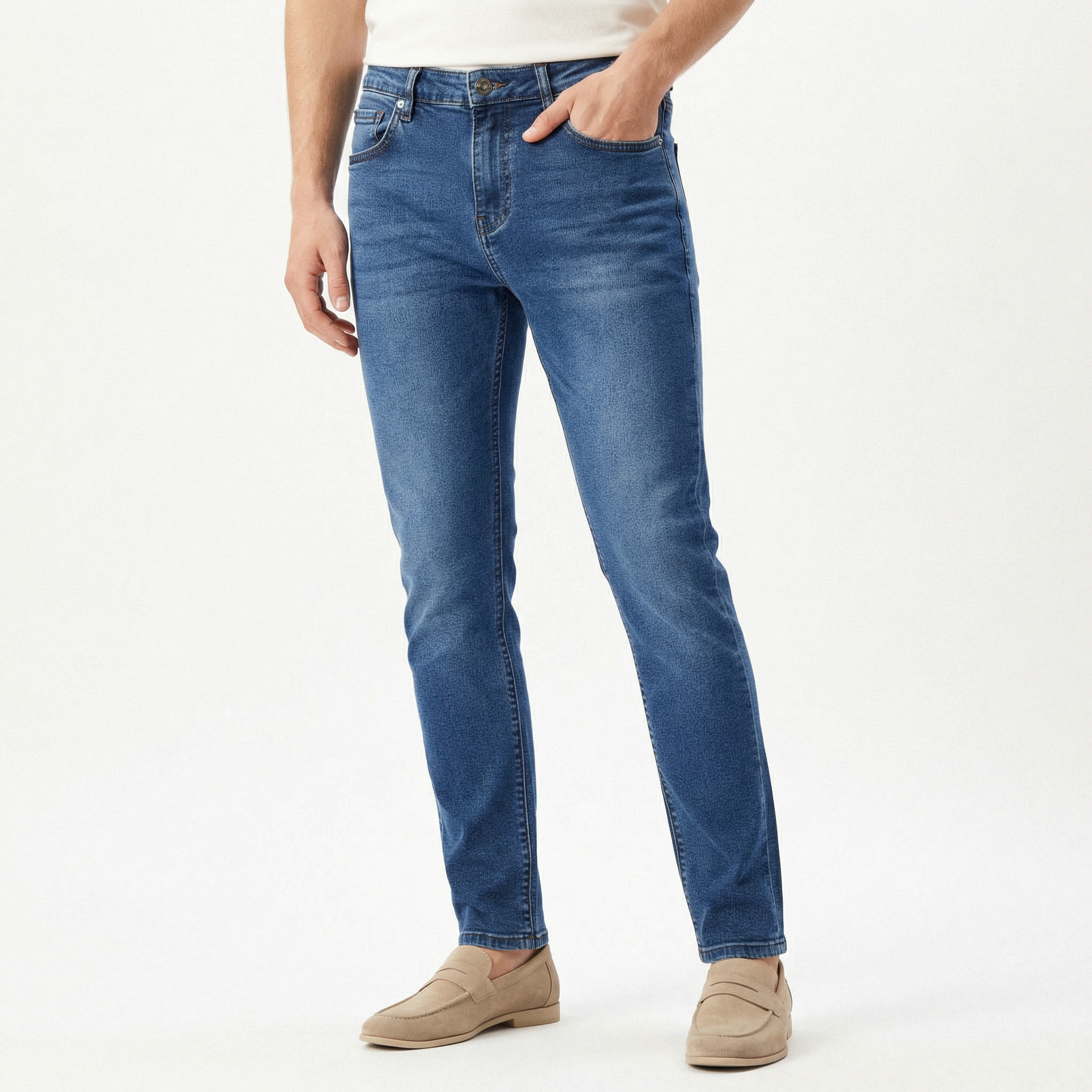 Andrew | Miehesten Slim Fit -farkut