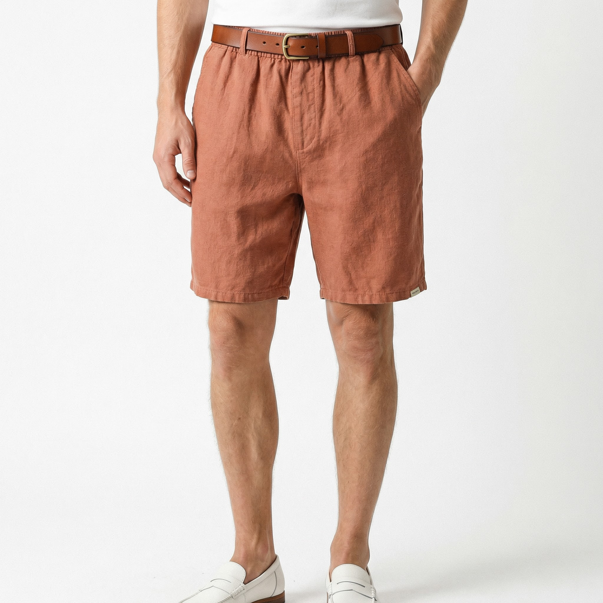 Japanilaistyyliset puuvillaiset shortsit