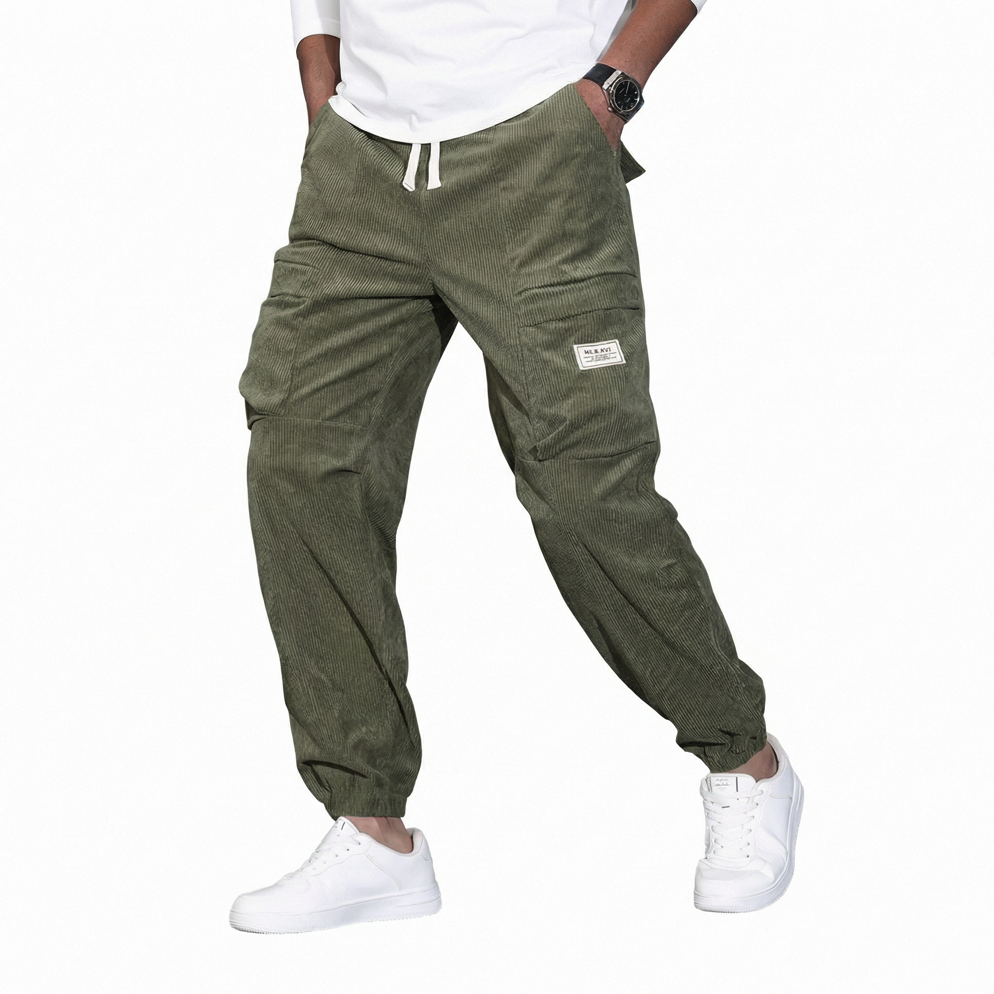 Brody | Miesten Cargojogginghousut Kordista