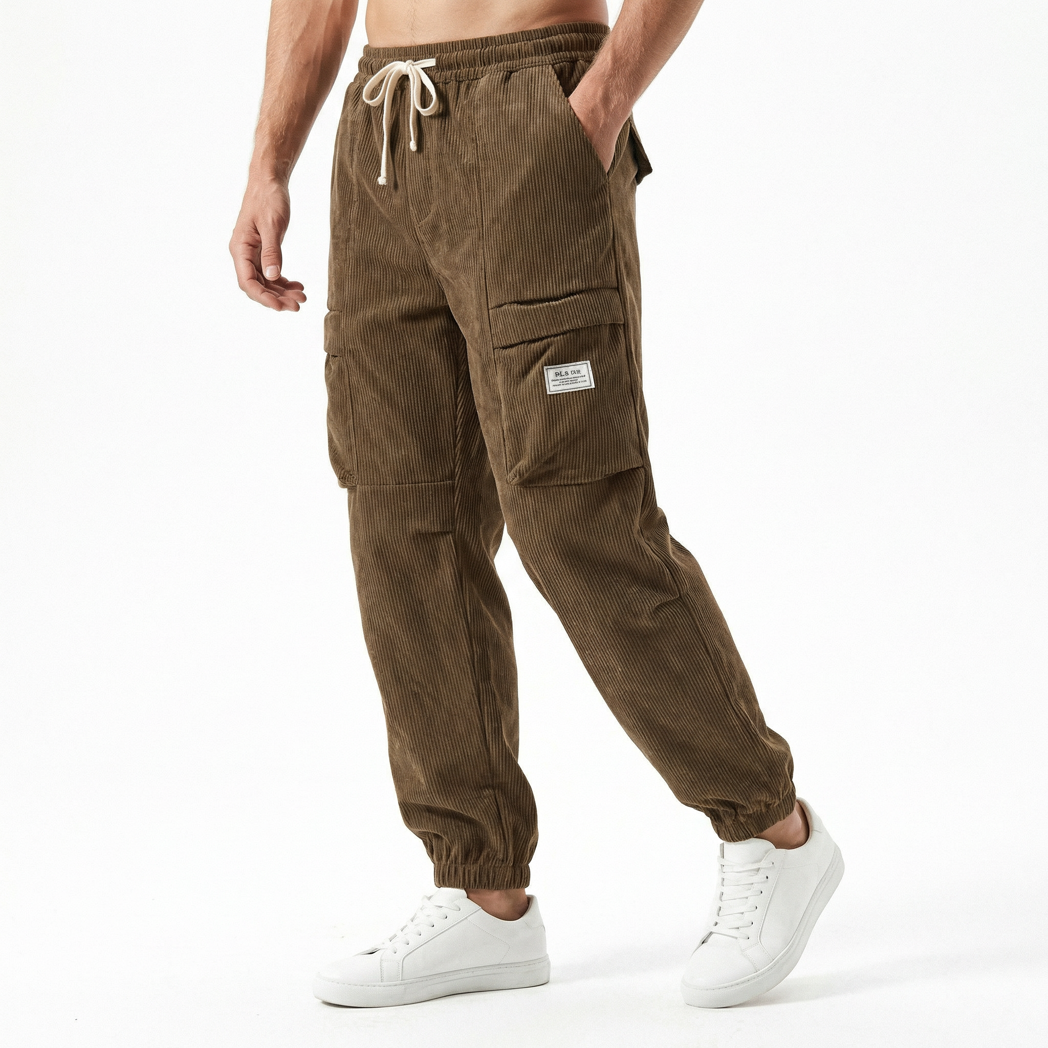 Brody | Miesten Cargojogginghousut Kordista
