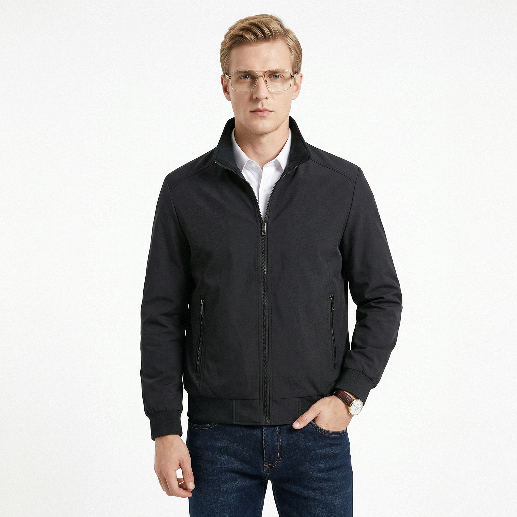 Henry | Miesten pomppuhihainen bomber-takki