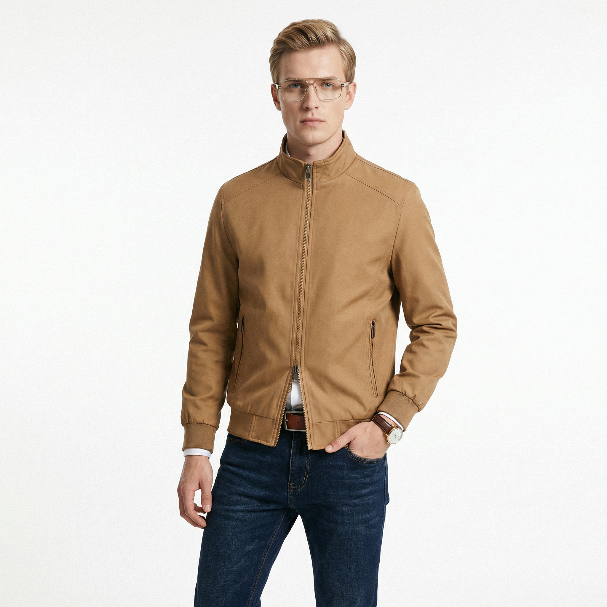 Henry | Miesten pomppuhihainen bomber-takki
