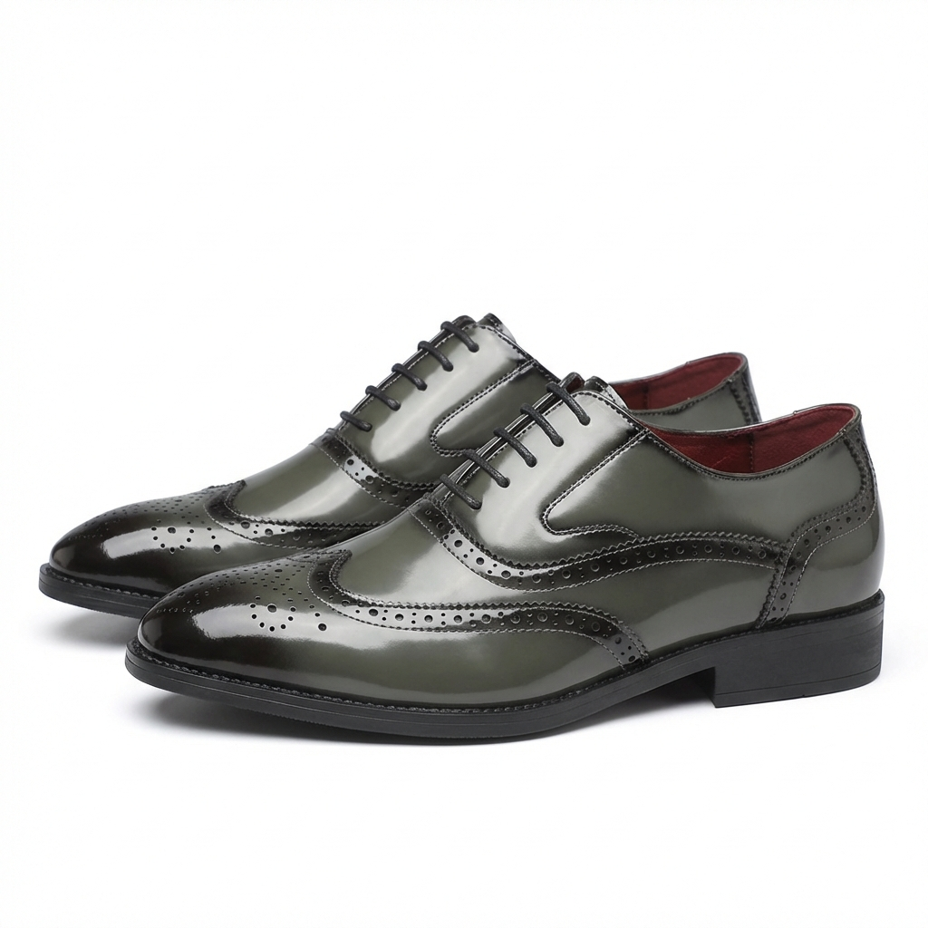 Harry – vintage-siipikärkiset brogue-kengät