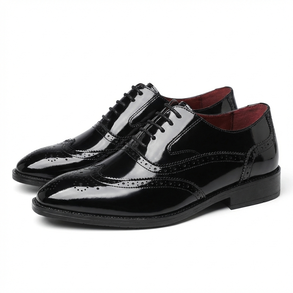 Harry – vintage-siipikärkiset brogue-kengät