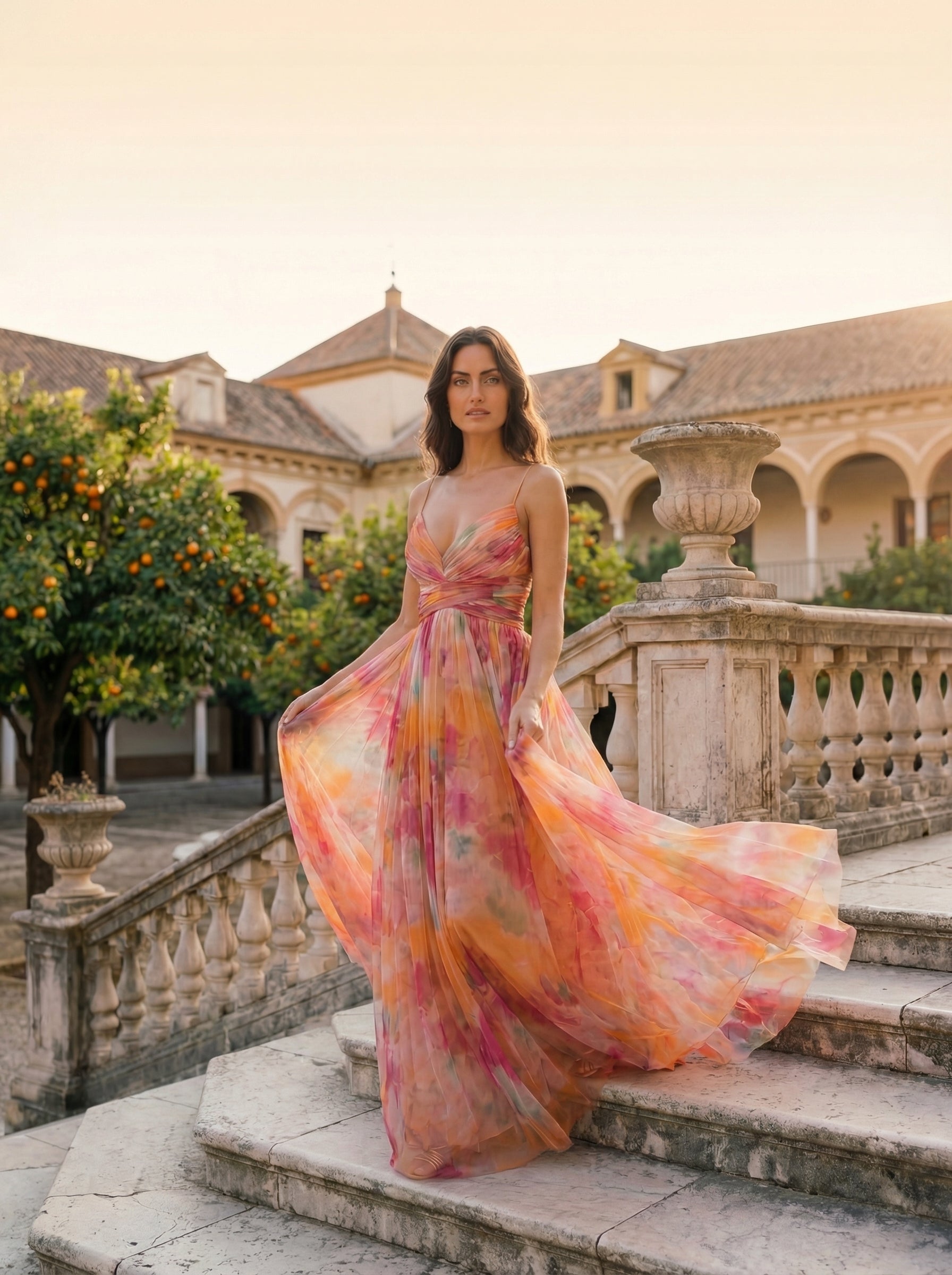 Elegantti Silkkimekko Marbella – Maison Claire et Sylvie
