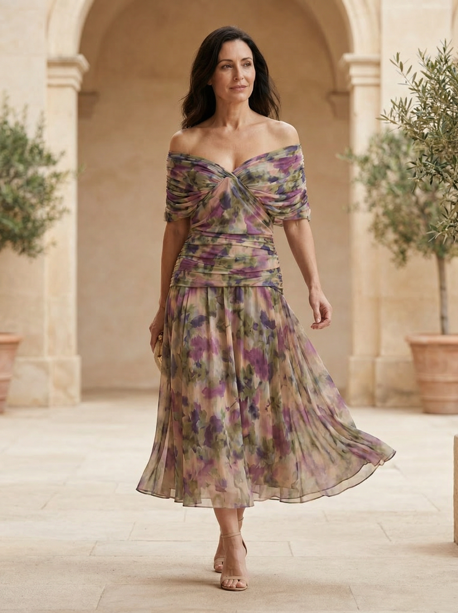 Elegantti Silkkimekko - Maison Claire et Sylvie
