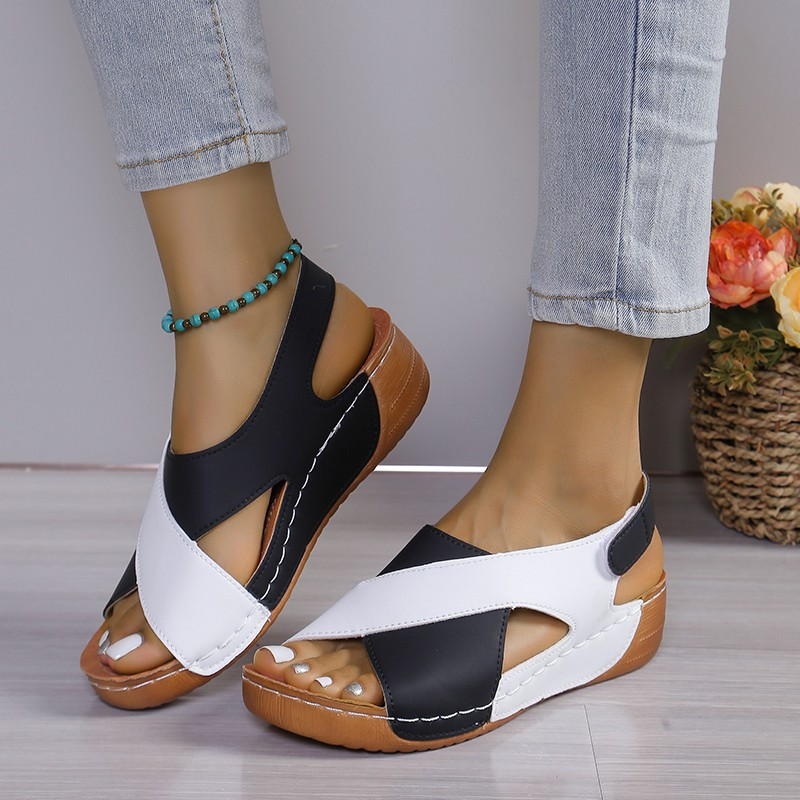 Ava | Comfort Wedge Sandalet