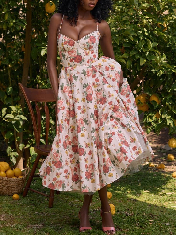 Arielle | Ylellinen Midi-mekko